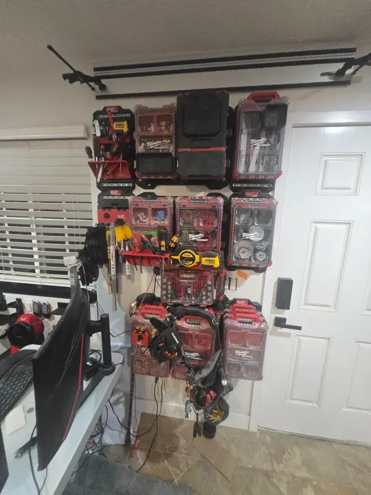 Parts and fasteners on hand