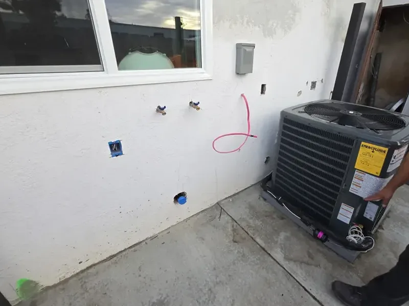 Clean the AC condenser coils