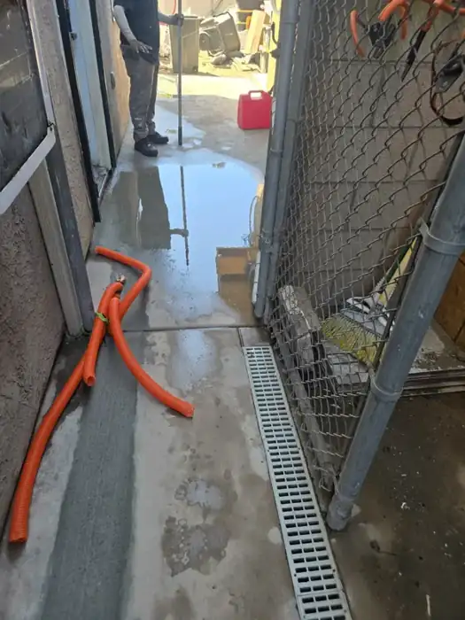 Channel drain