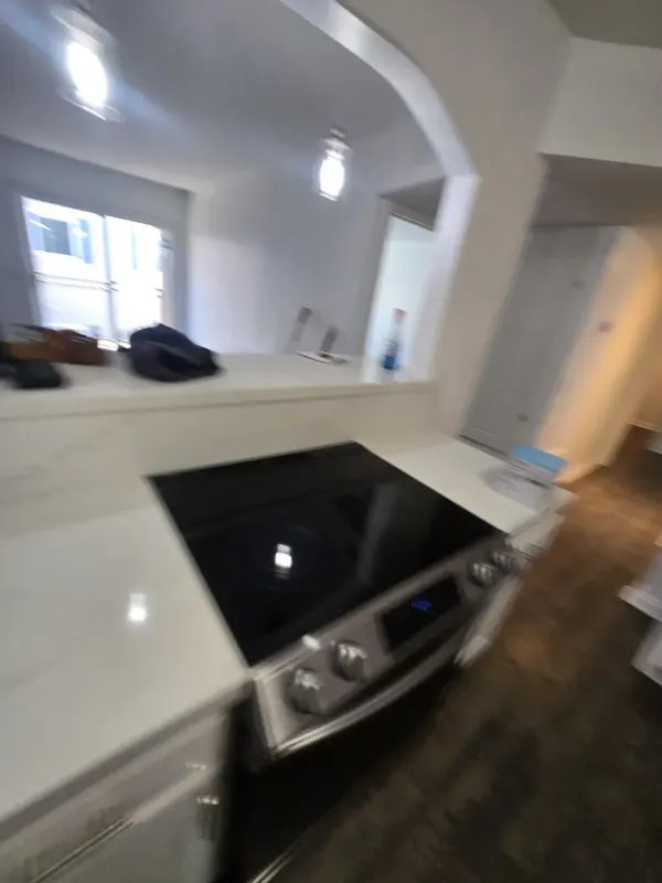 Condo kitchen after