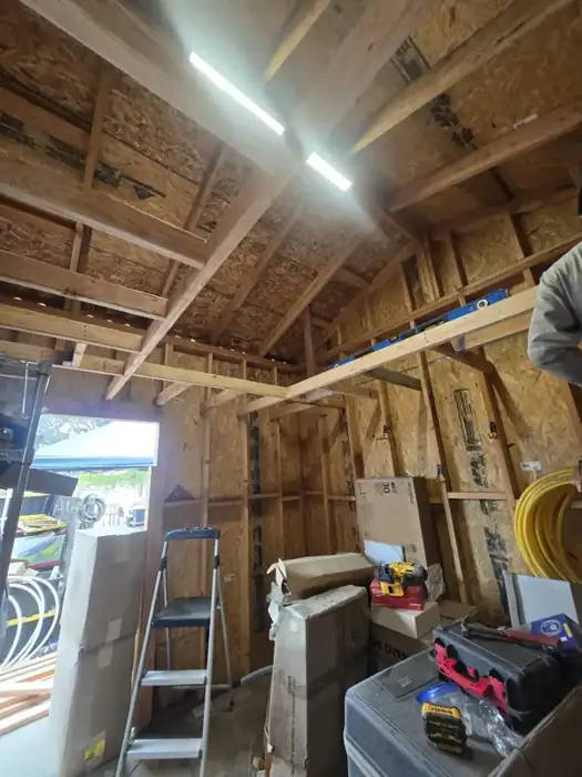 Top up attic insulation