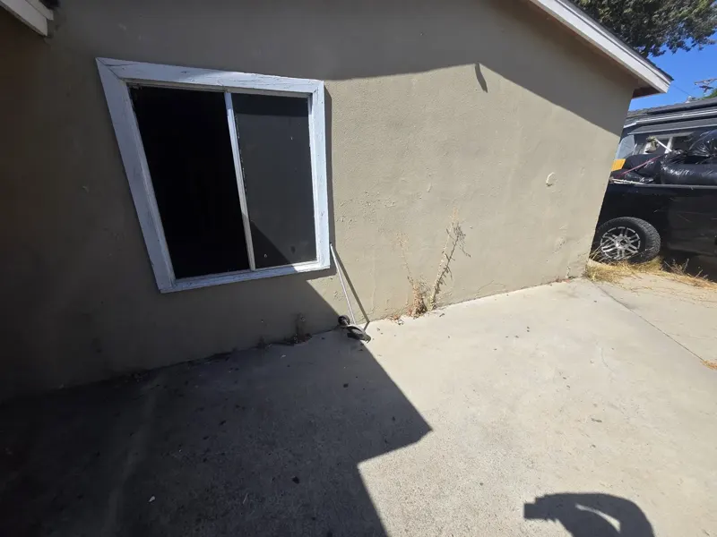 Caulk windows and exterior penetrations