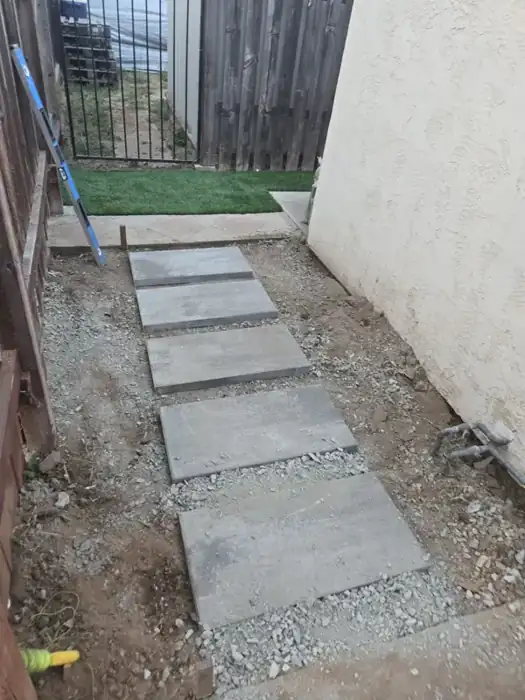 Re-level pavers and walkways