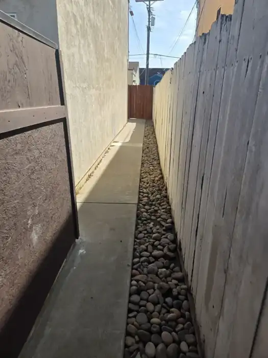 Fix grading and prep sandbags and a sump pump