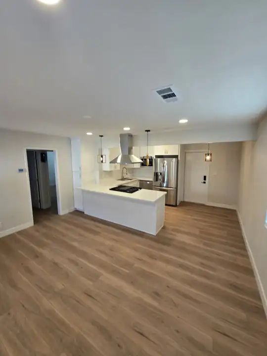Remodel: open living area